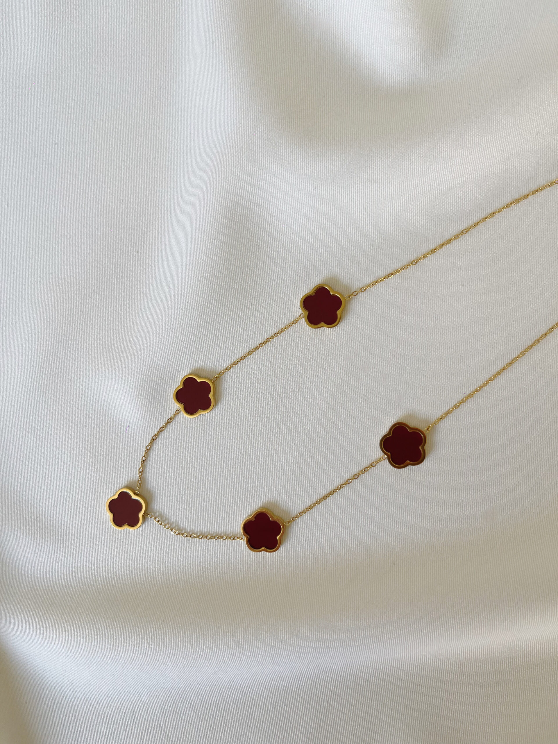 76290-ne Red Charm Necklace - Image 1