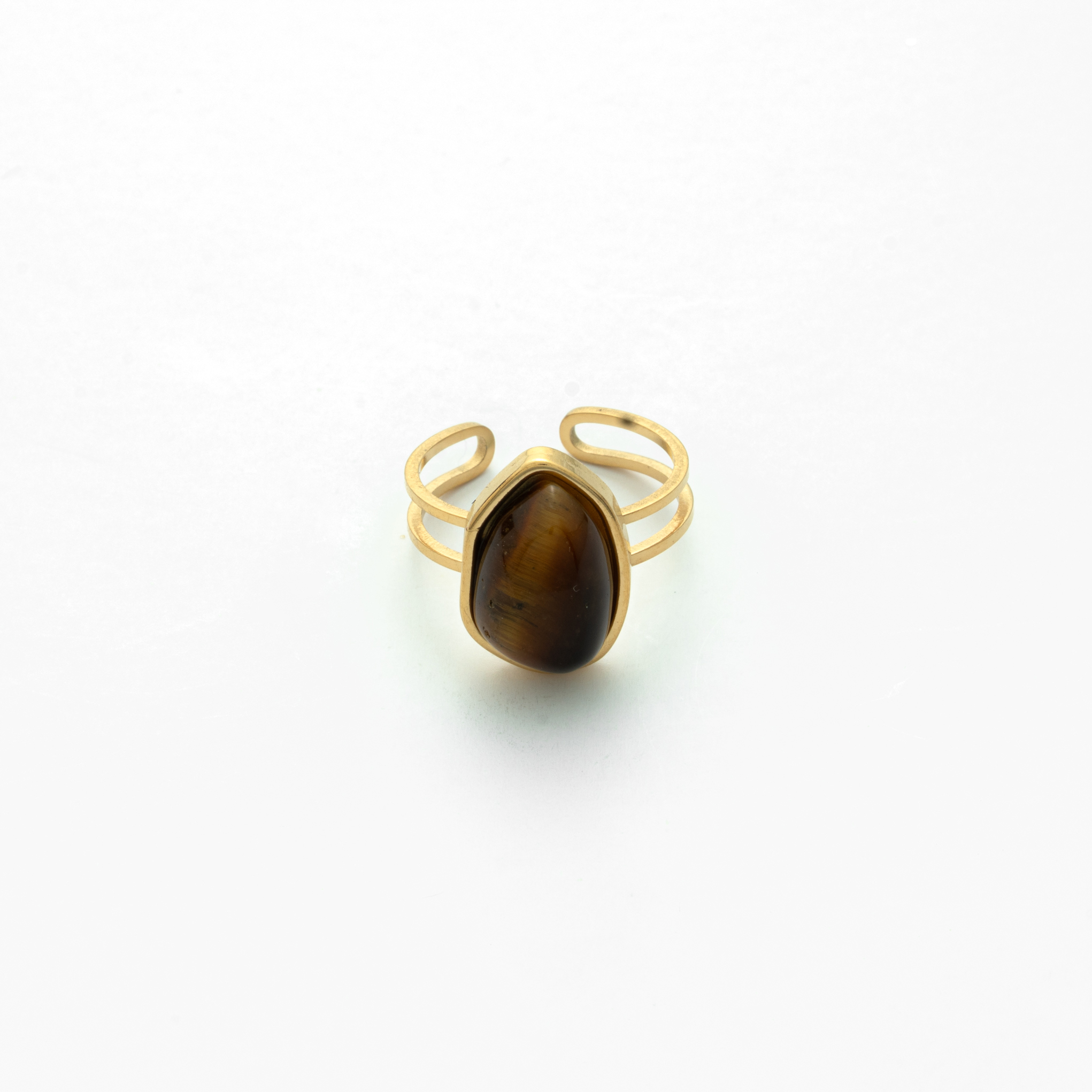 5769_1 Linear Cocoa Ring - Image 1